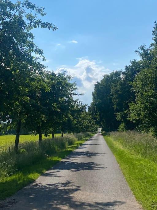 Wunderschoene Ferienwohnung Auf Dem Bauernhof Greven Exteriör bild