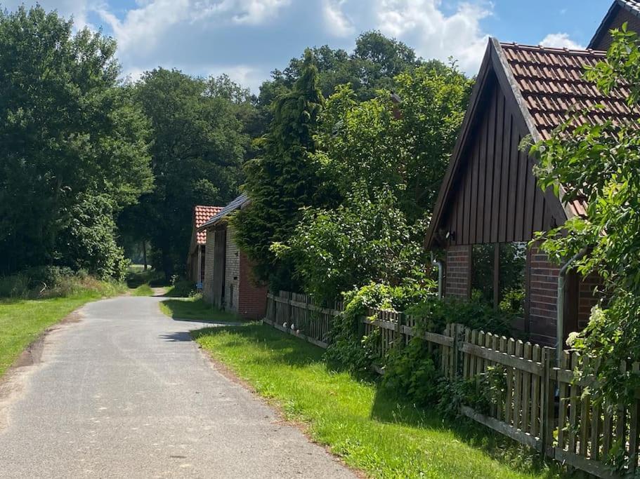 Wunderschoene Ferienwohnung Auf Dem Bauernhof Greven Exteriör bild