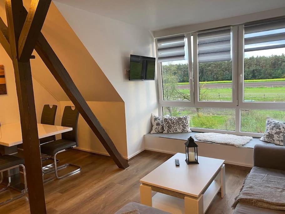Wunderschoene Ferienwohnung Auf Dem Bauernhof Greven Exteriör bild