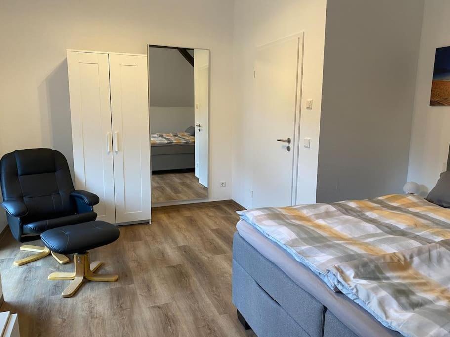 Wunderschoene Ferienwohnung Auf Dem Bauernhof Greven Exteriör bild